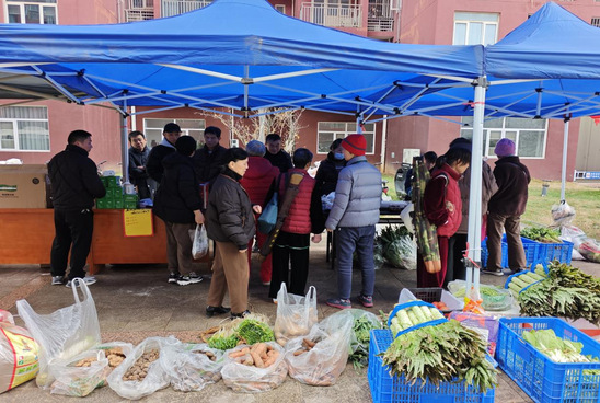 暖冬迎新春 便民惠教工 后勤保...